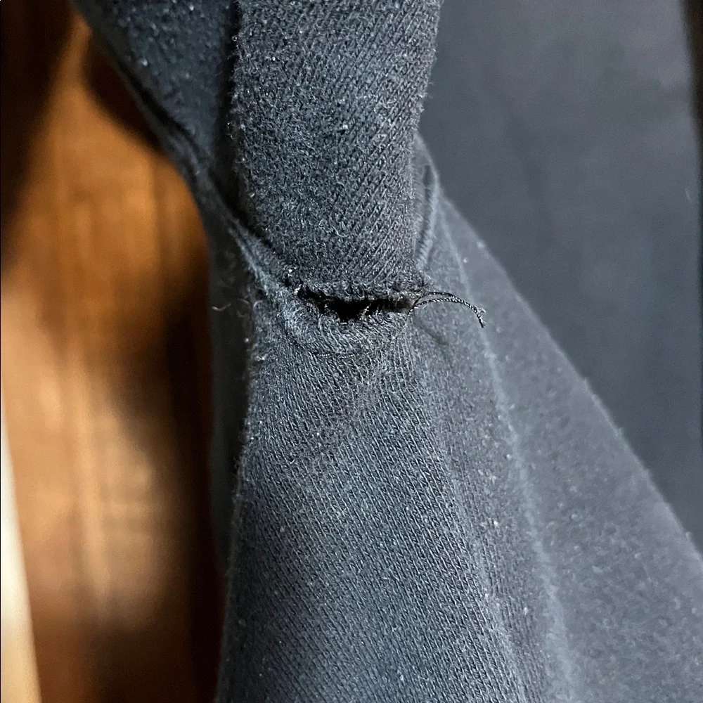 Vintage Champion Men's Dark Hoodie - Picture 7 of 8